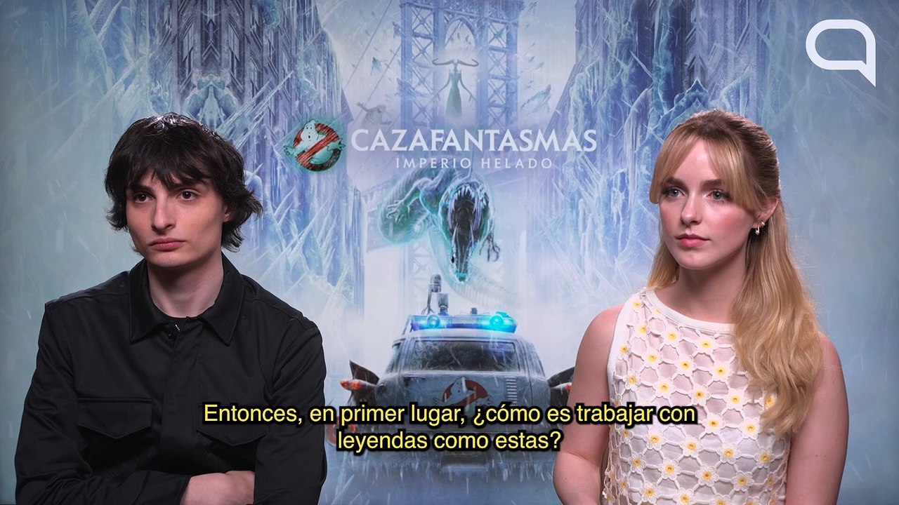 Finn Wolfhard y Mckenna Grace: Cazafantasmas, Imperio Helado