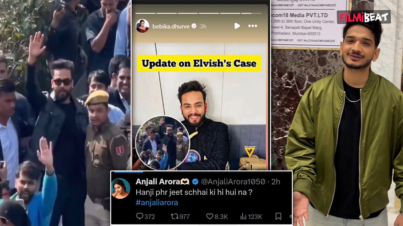 Elvish Yadav को Court से राहत मिली राहत तो Munawar, Bebika और Anjali Arora का Reaction आया सामने