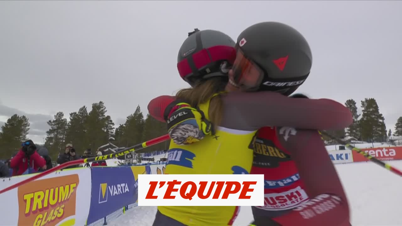 La finale d'Idre Fjall - Skicross - CM (F)