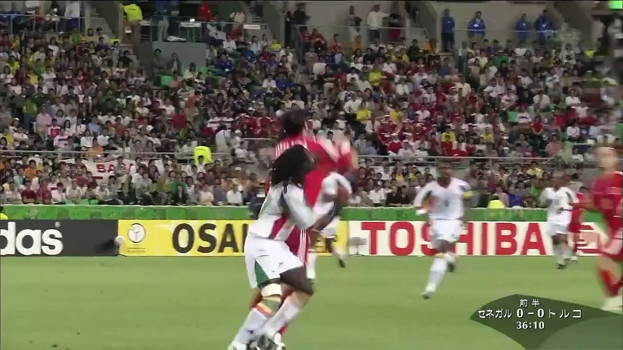 Senegal 0-1 Türkiye 2002 Dünya Kupası Çeyrek Final maçı. İlk 11'de 8 Galatasaraylı