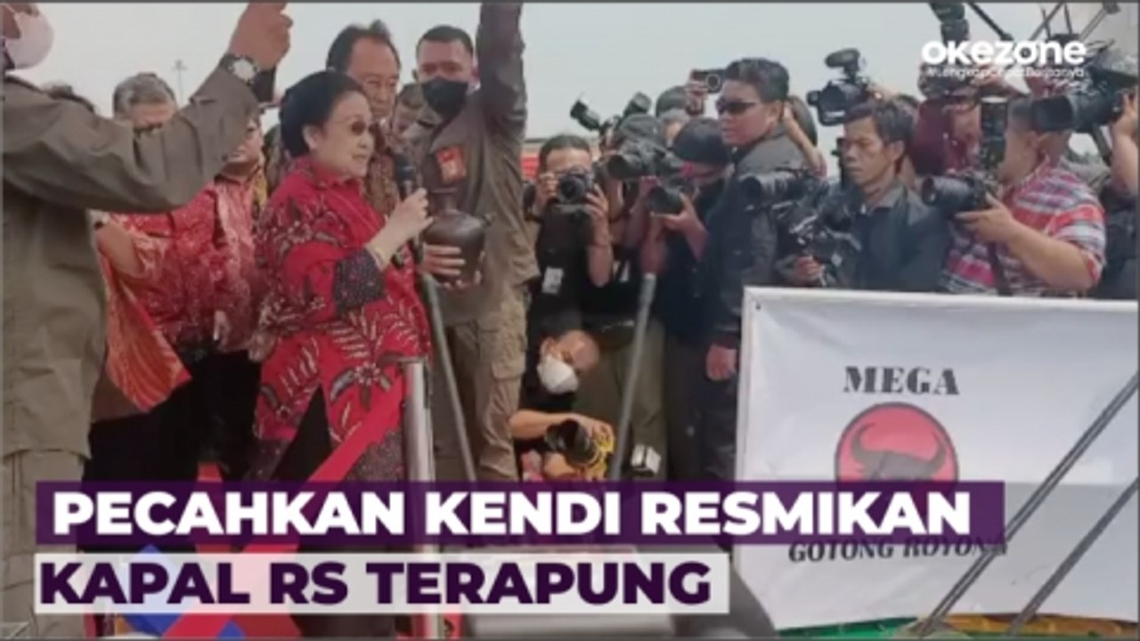 Megawati Resmikan Kapal Rumah Sakit Terapung Laksamana Malahayati