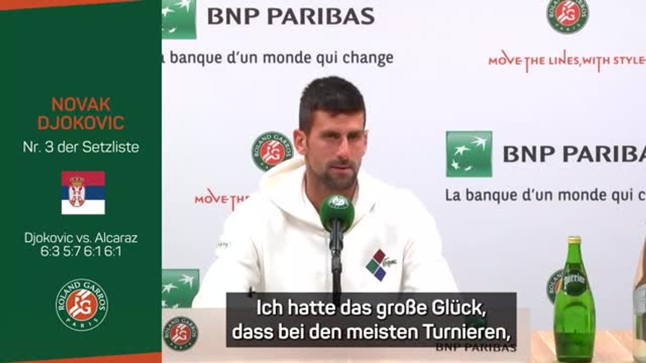 Djokovic: "Privileg, Geschichte schreiben zu können"