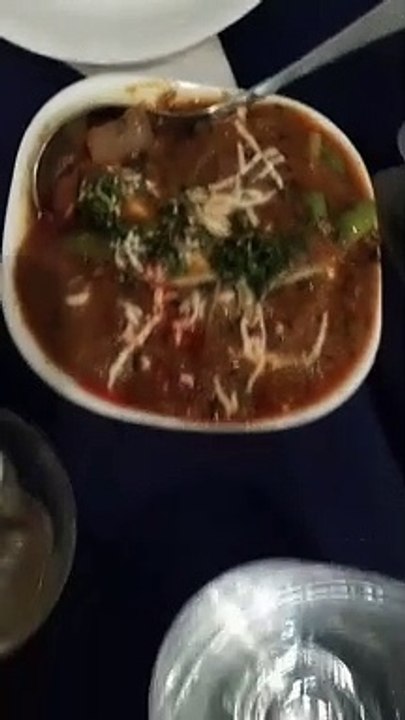 In a restaurant in Prayagraj..