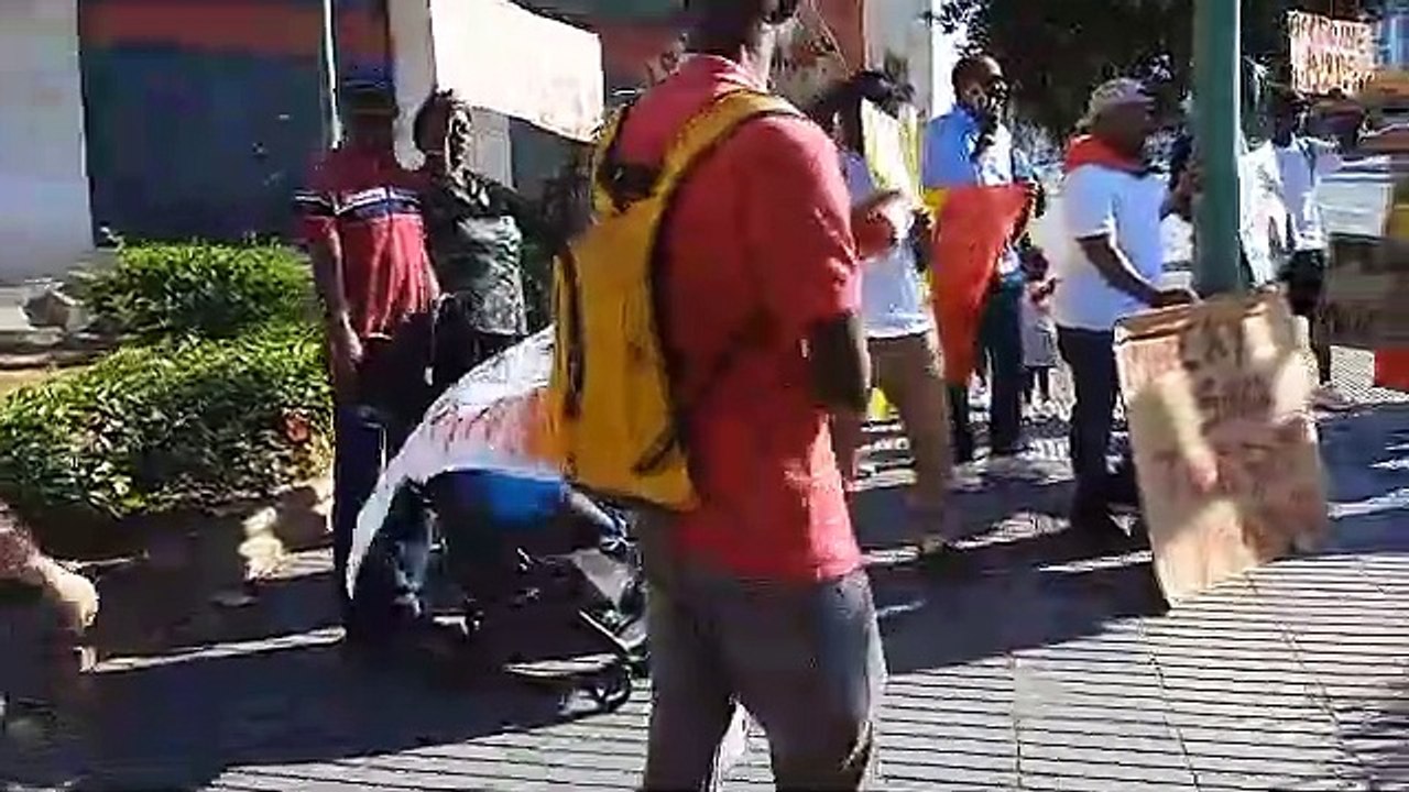 Protestas de senegaleses