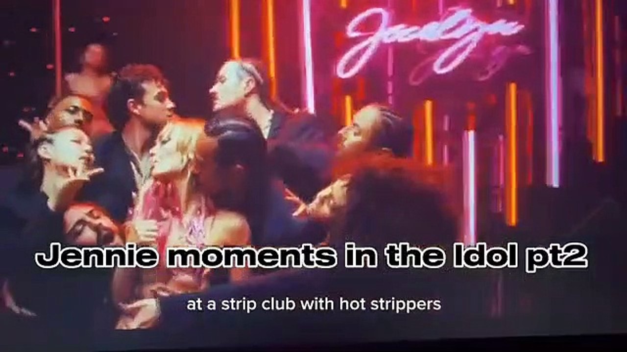 JENNIE as DYANNE in THE IDOL HBO EP.2. cut