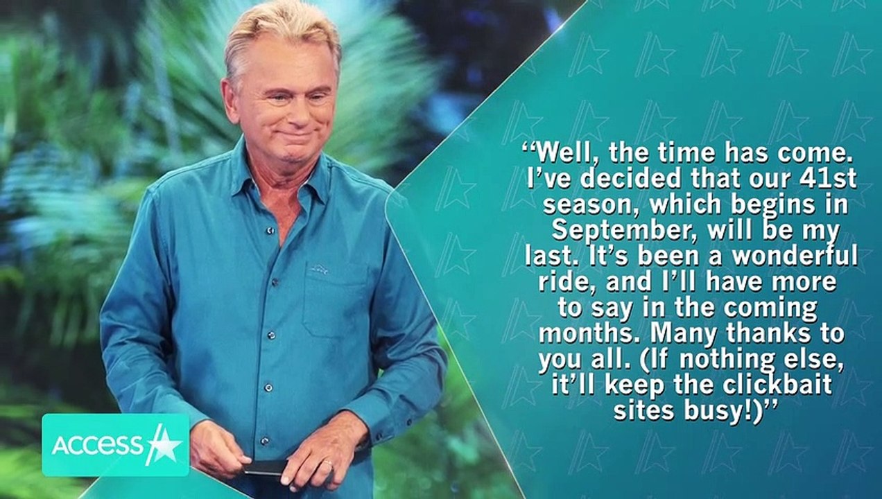 Pat Sajak Leaving ‘Wheel Of Fortune’