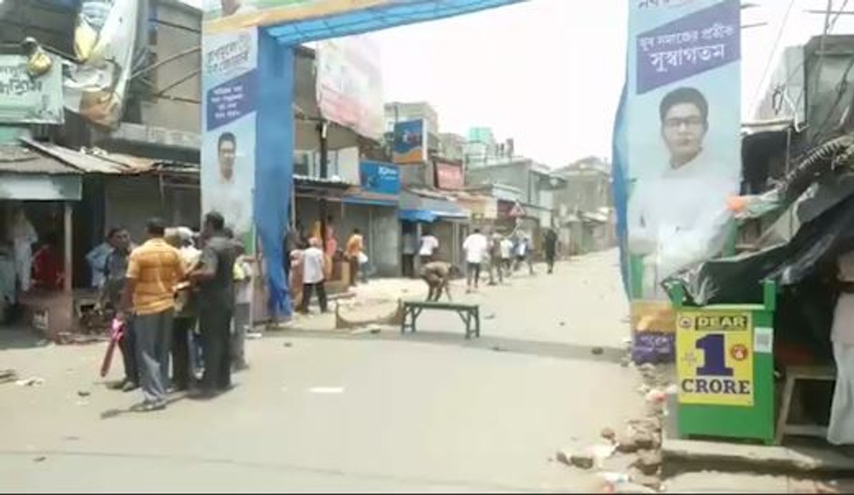 ভোট আবহে রাজ্যে লেগেই রয়েছে অশান্তি