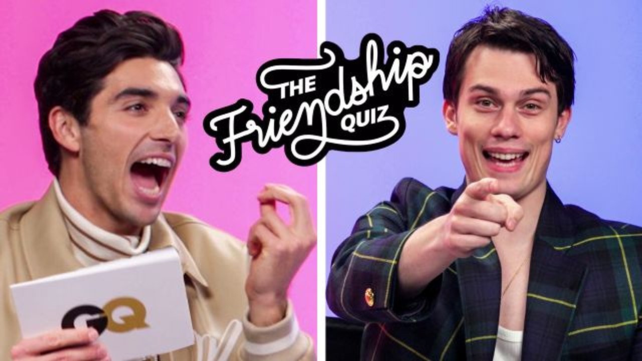 Taylor Zakhar Perez & Nicholas Galitzine Take a Friendship Quiz