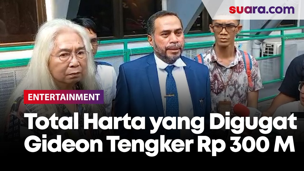 Bukan Rp100 M, Total Harta Gono-Gini yang Digugat Gideon Tengker Atas Rieta Amilia Berjumlah Rp300 M