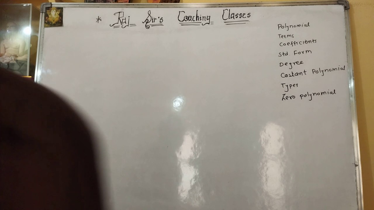 NCERT/CBSE MATHS CLASS 9 CHAPTER NO 2 POLYNOMIALS part 1video by Raj Sir