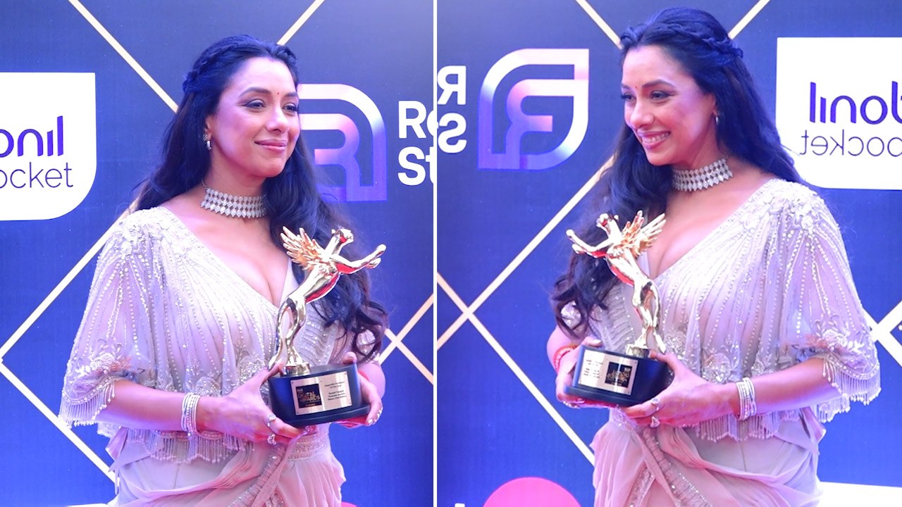Rupali Ganguly At IMWBUZZ Digital Award 2023 । FilmiBeat