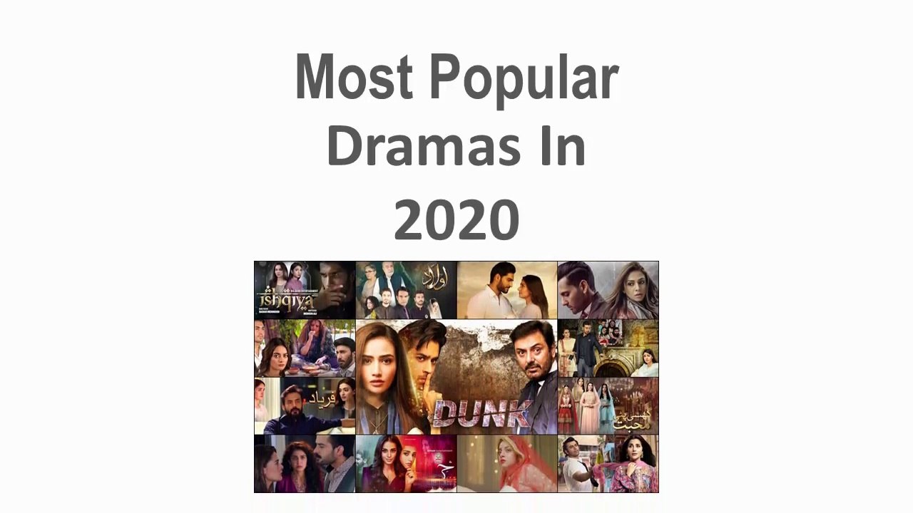 Most Popular Dramas in 2020 || Statistics Space