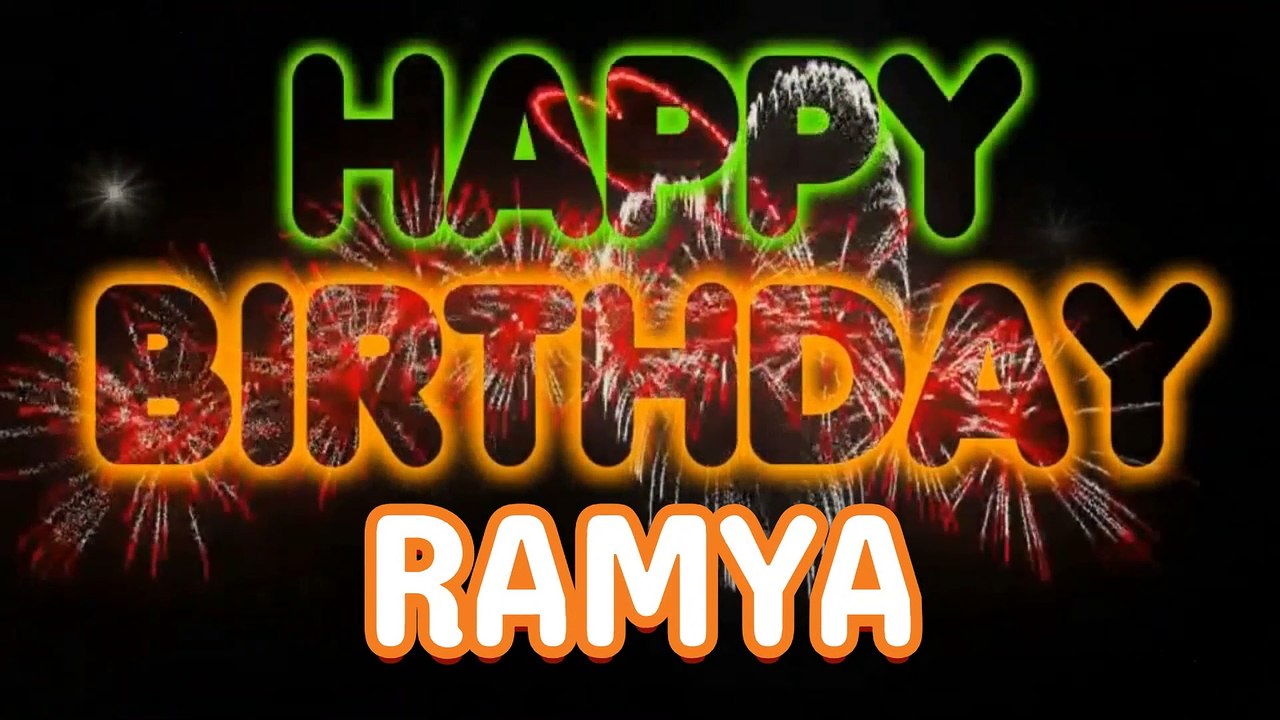 RAMYA Happy Birthday Song – Happy Birthday RAMYA - Happy Birthday Song - RAMYA birthday song