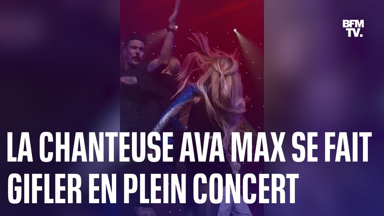 La chanteuse Ava Max se fait gifler sur scène lors de son concert à Los Angeles