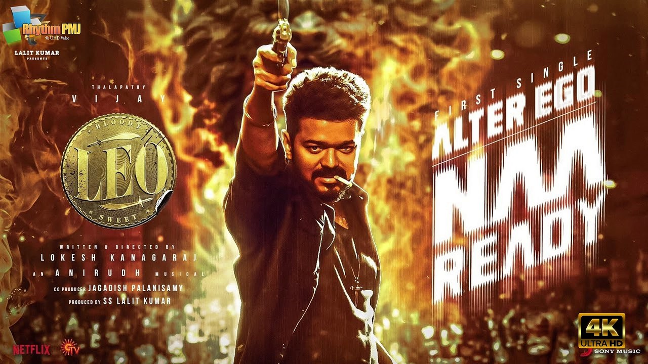 LEO - Naa Ready Lyric Video | Thalapathy Vijay | Lokesh Kanagaraj | Anirudh Ravichander | 4k uhd video 2023