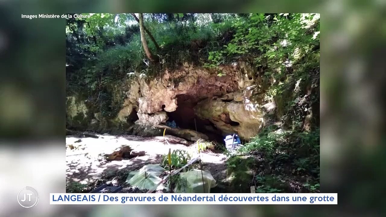 LANGEAIS / Des gravures de Néandertal découvertes dans une grotte