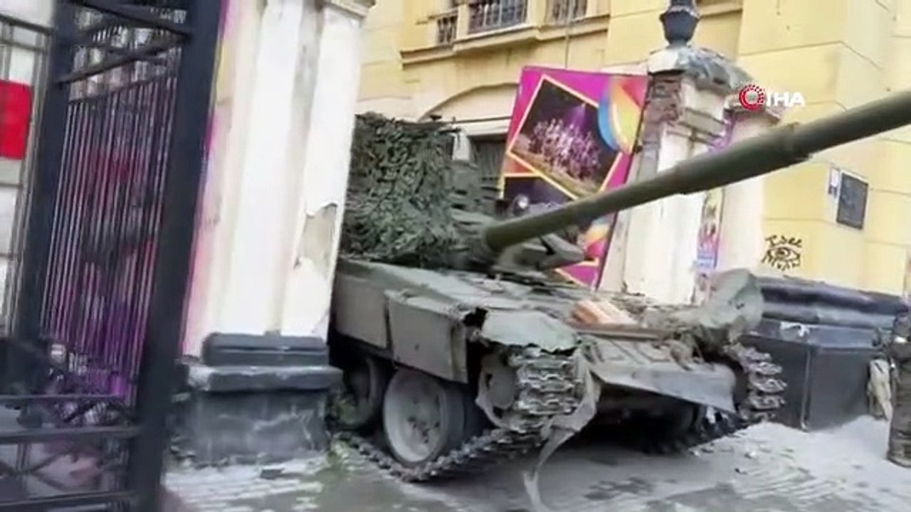 Wagner savaşçıları Rostov sokaklarında