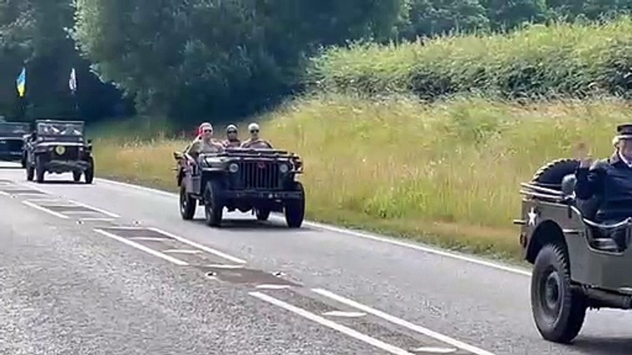 Armed Forces Day convoy