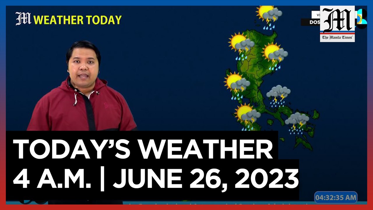 Today's Weather, 4 A.M. | June 26, 2023