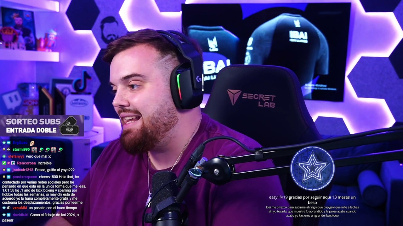 Ibai sobre la salida de Amouranth de la Velada