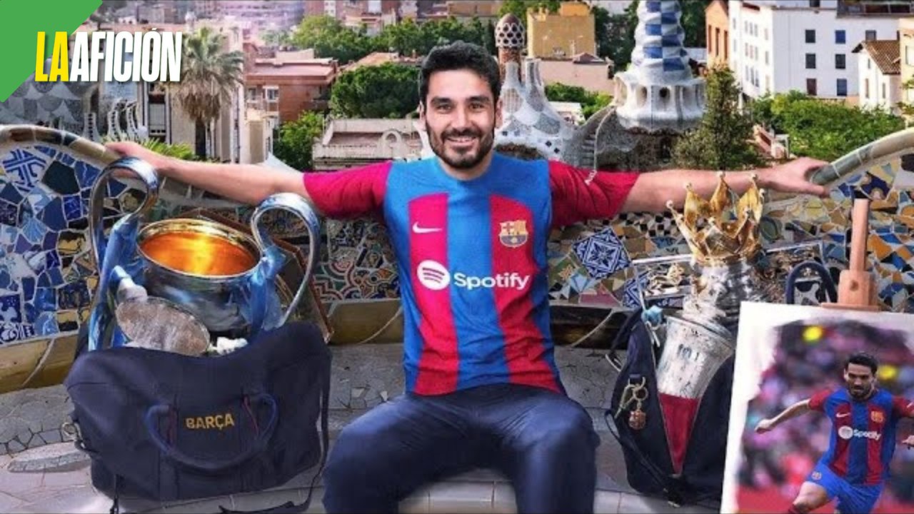 ¡Confirmado! Ilkay Gündoğan se une al Barcelona por dos temporadas ⚽