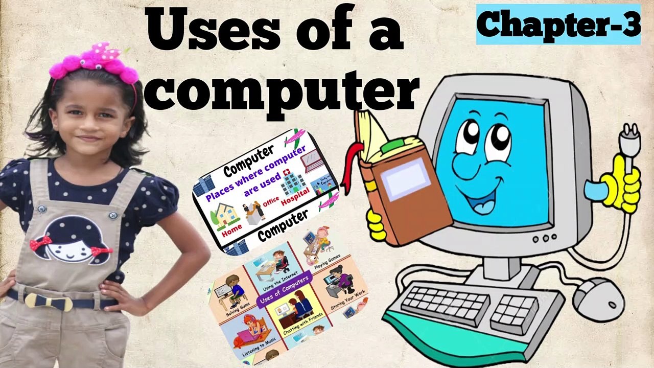 uses of computer for kids, uses of computer for class 1, use of computer in school  @TeachWithAnchal
