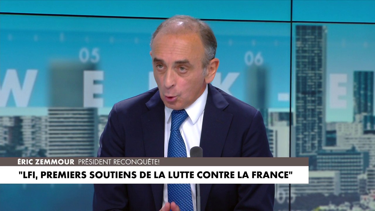 Eric Zemmour : Jean-Luc Mélenchon représente une menace pour la France