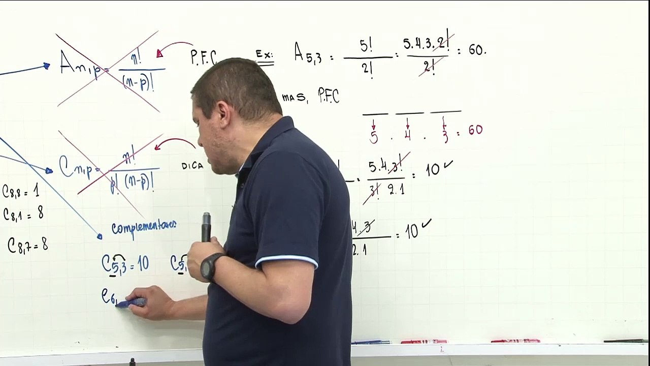 Aula 3.4 Princípios da contagem - Arranjo e Combinação
