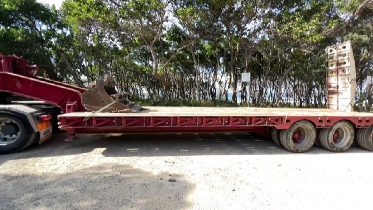 Beached whale burial prompts safety concerns