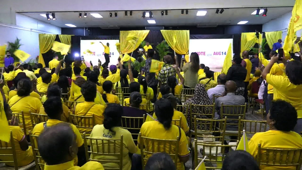 UNC STANDS BY CANDIDATE