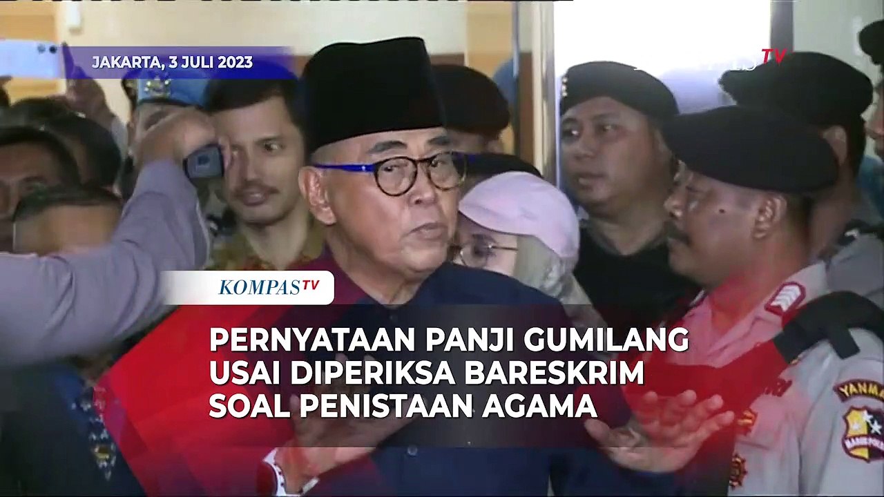 [FULL] Pernyataan Panji Gumilang Usai Jalani Pemeriksaan di Bareskrim Polri