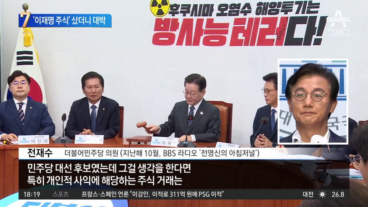 이재명이 매각했던 그 주식…뒤늦게 수익률 보니 ‘대박’