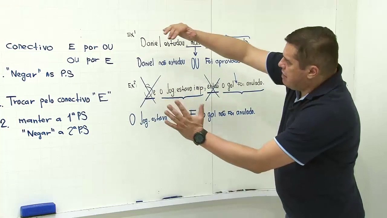 Aula 5.4 Lógica Proposicional ou Sentencias - Negação de uma proposição