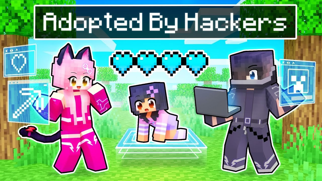 Adopted By PRO HACKERS In Minecraft!
