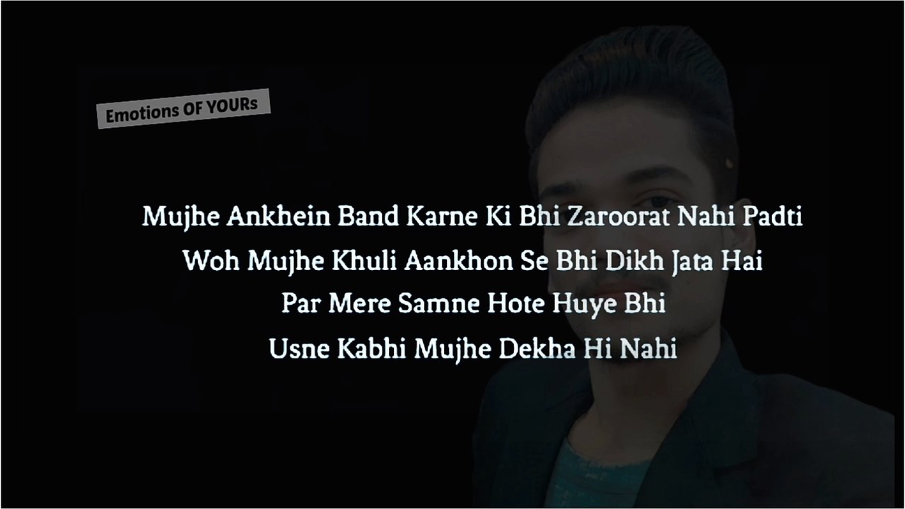Usne Har Bar Mera Dil Tora hai  | Hindi Peotry /  @emotionsofyours ​