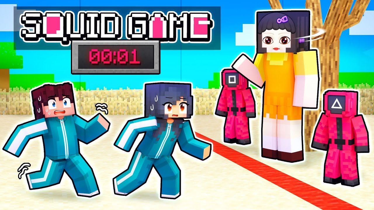 Playing SQUID GAME In Minecraft!