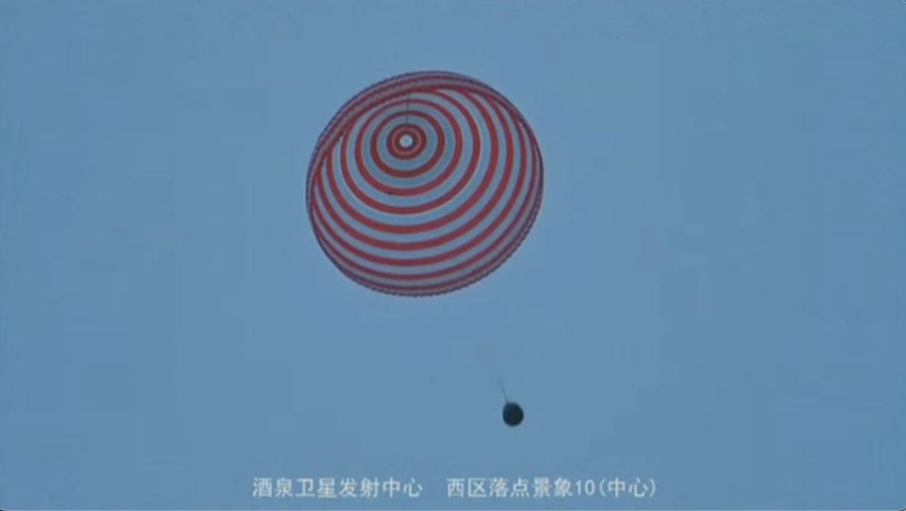 China's Shenzhou 15 Crew Return To Earth