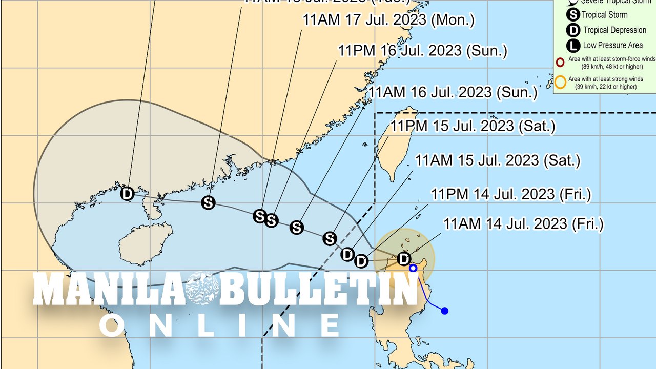 'Dodong' accelerates; fewer areas remain under Signal No. 1