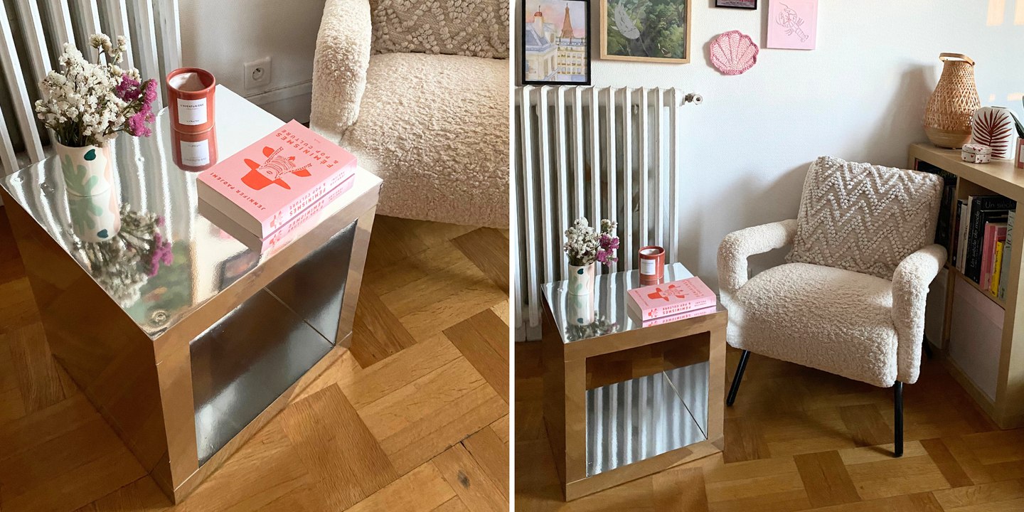 IKEA hack Kallax : transformez le fameux cube IKEA en meuble miroir