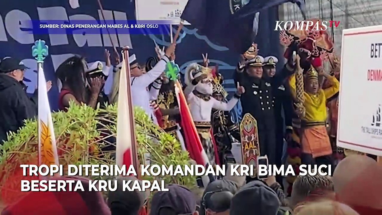 Mantap! KRI Bima Suci Raih Penghargaan Kapal Terbaik di Norwegia