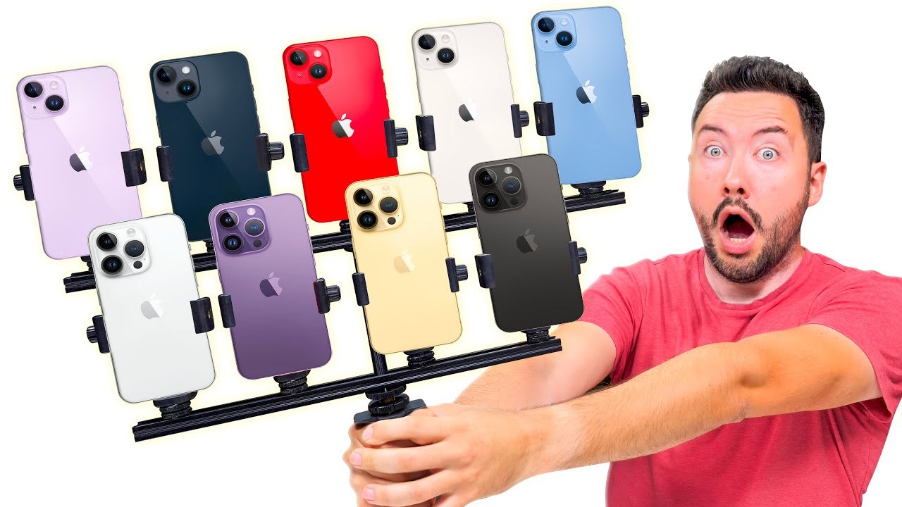 J'ai acheté les 9 iPhone 14/14 Pro ! (toutes les couleurs)