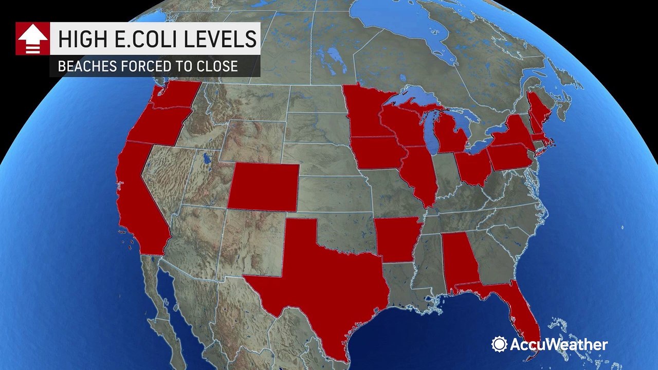 More beaches are closing because of high E.coli levels