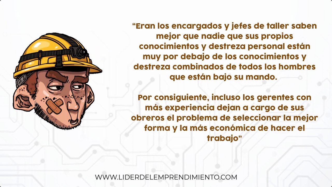 Teoría de la Administración Científica