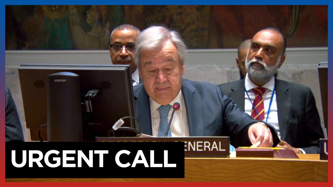 UN chief warns of AI risks