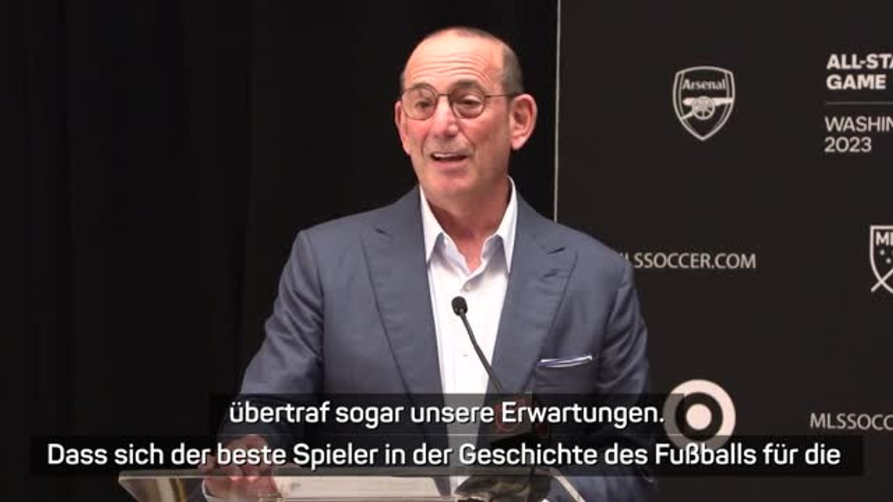 Garber: Messi-Empfang in MLS "war spektakulär"