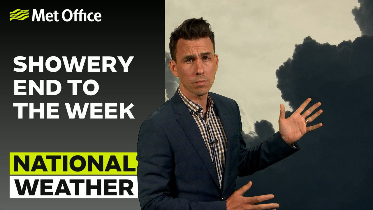 Met Office Evening Weather Forecast 19/07/23 – Not as Much Showers