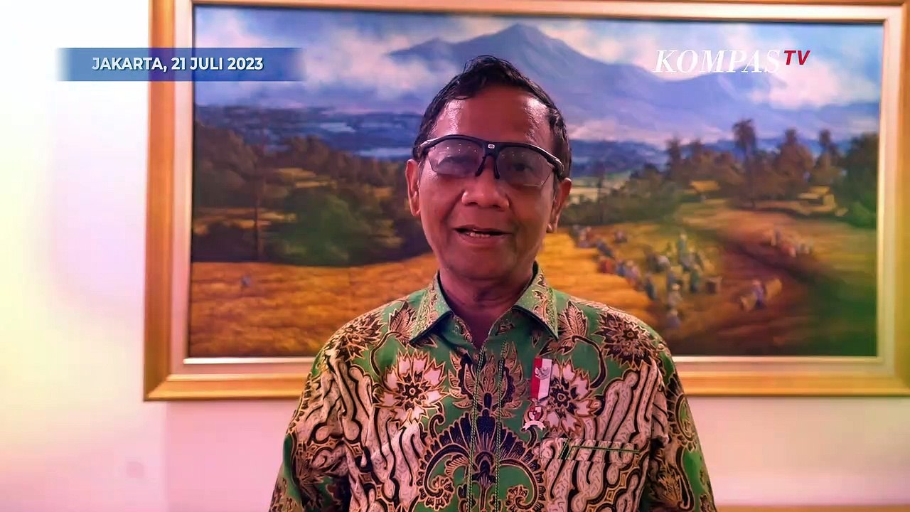 Respons Mahfud Digugat Panji Gumilang Rp 5 Triliun