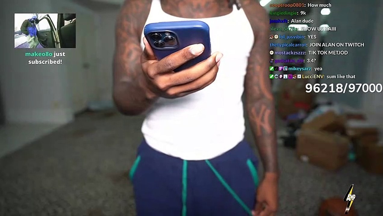 El streamer de Twitch Kai Cenat revela cuánto dinero ha ganado con un directo de una hora en TikTok