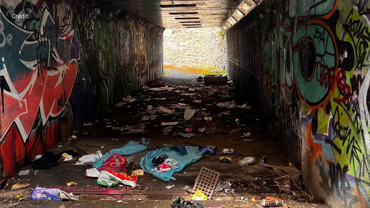 Folkestone town sprucer shows us inside the 'subway from hell'