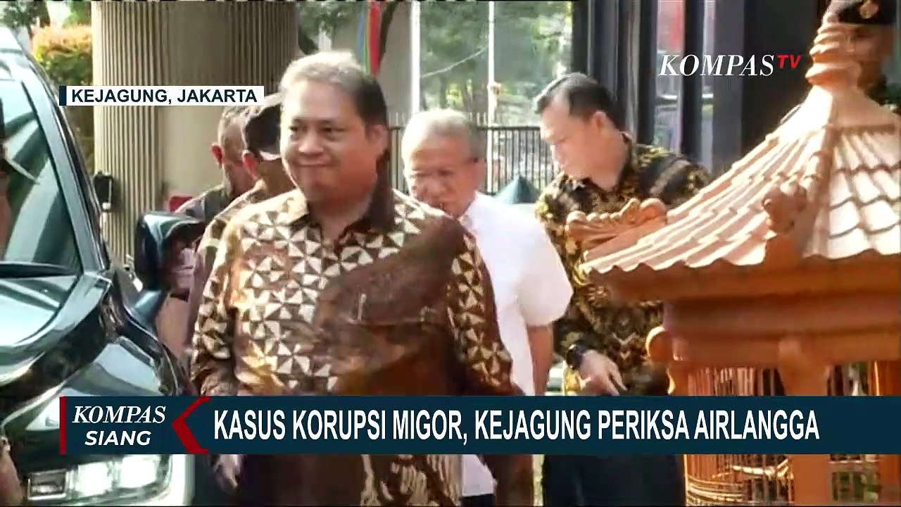 Jadwal Pemeriksaan Kasus CPO, Airlangga Hartarto Penuhi Panggilan Kejagung Hari Ini